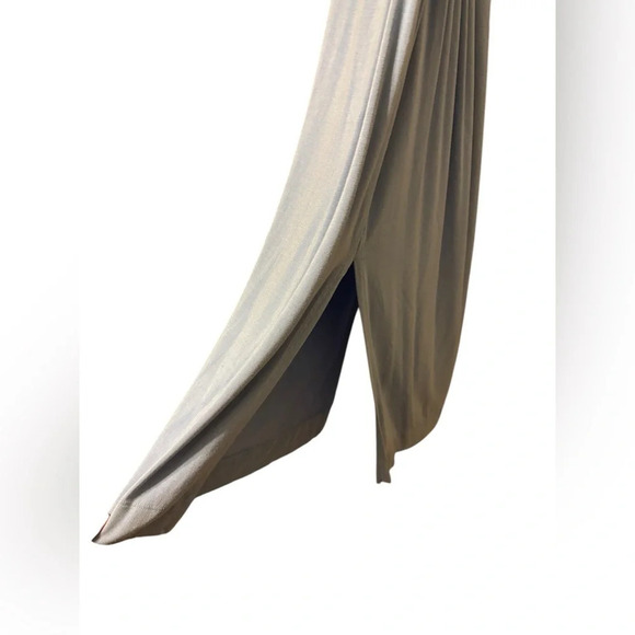 Sweaty Betty Blue Ambiance Ruched Tie Maxi Dress Grey Blue Short Sleeve Size XS - Picture 8 of 8